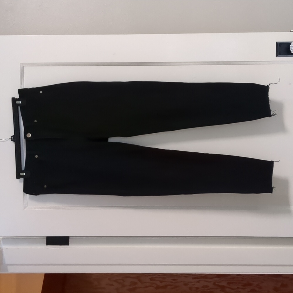 Banana Republic Black High-waist Skinny Ankle Jeans (29)